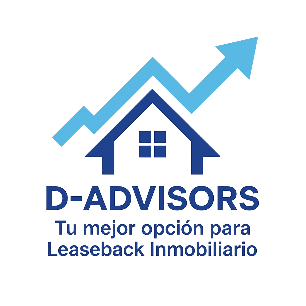 Logo D-Advisors con flecha y casa
